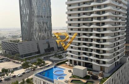 Apartment - 2 - 2 for rent in Lusail Marina Heights - Marina District - Lusail