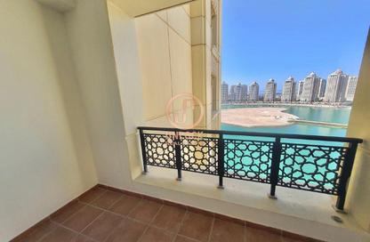 Apartment - Studio - 1 for rent in Viva West - Viva Bahriyah - The Pearl Island - Doha
