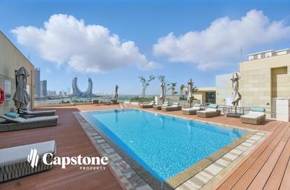 Apartment - 1 Bedroom - 2 Bathrooms for rent in Crystal Residence - Gewan Island - The Pearl Island - Doha