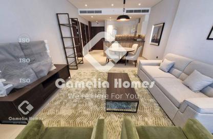Apartment - 1 Bedroom - 2 Bathrooms for rent in Lusail Marina Heights - Marina District - Lusail