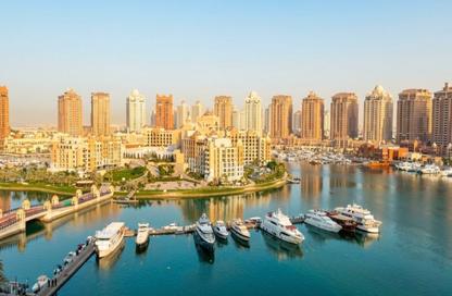 Apartment - 2 - 3 for sale in West Porto Drive - Porto Arabia - The Pearl Island - Doha Apartment - 2 - 3 for sale in West Porto Drive - Porto Arabia - The Pearl Island - Doha