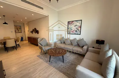 Apartment - 2 Bedrooms - 3 Bathrooms for rent in Lusail Marina Heights - Marina District - Lusail