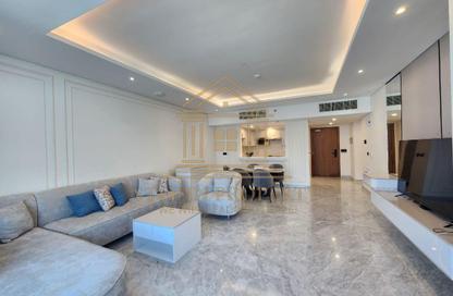 Apartment - 2 - 3 for rent in Lusail Marina Heights - Marina District - Lusail