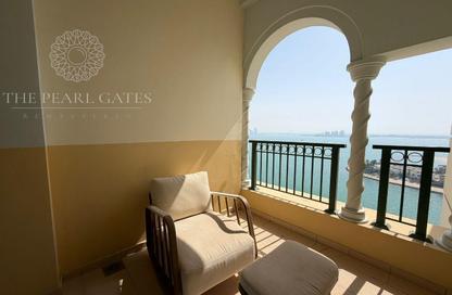 Apartment - Studio - 1 Bathroom for rent in Viva West - Viva Bahriyah - The Pearl Island - Doha