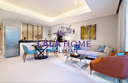 Apartment - 1 Bedroom - 2 Bathrooms for rent in Abraj Bay - Abraj Quartiers - The Pearl Island - Doha