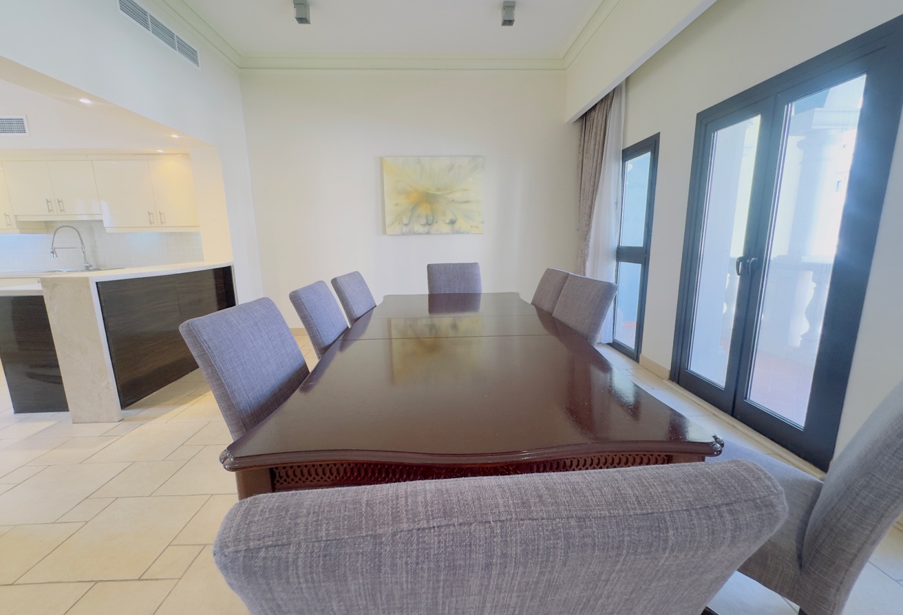Premium 3 BHK Waterfront Villa | The Pearl Qatar thumbnail 27
