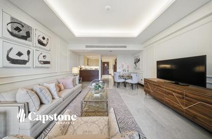 شقة - غرفة نوم - 2 حمامات للايجار في The St. Regis Marsa Arabia Island - Marsa Arabia - جزيرة اللؤلؤة - الدوحة