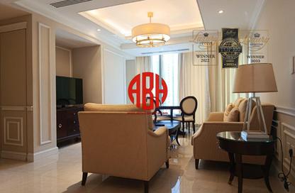 Apartment - 1 - 2 for rent in West Bay Tower - West Bay - West Bay - Doha