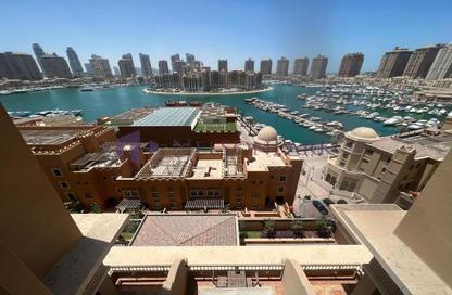 Apartment - 1 Bedroom - 2 Bathrooms for rent in East Porto Drive - Porto Arabia - The Pearl Island - Doha Apartment - 1 Bedroom - 2 Bathrooms for rent in East Porto Drive - Porto Arabia - The Pearl Island - Doha