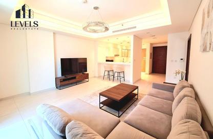 Apartment - 1 Bedroom - 2 Bathrooms for rent in Crystal Residence - Gewan Island - The Pearl Island - Doha Apartment - 1 Bedroom - 2 Bathrooms for rent in Crystal Residence - Gewan Island - The Pearl Island - Doha