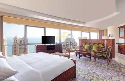 Hotel Apartments - 1 Bathroom for rent in Diplomatic Street - West Bay - Doha
