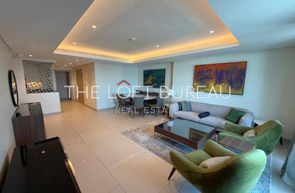 Apartment - 2 Bedrooms - 3 Bathrooms for rent in Abraj Bay - Abraj Quartiers - The Pearl Island - Doha