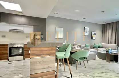 Apartment - 2 Bedrooms - 1 Bathroom for rent in Lusail Residence - Marina District - Lusail