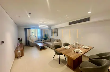 Apartment - 1 Bedroom - 2 Bathrooms for rent in Al Bida'a Tower - Corniche Road - Corniche Road - Doha