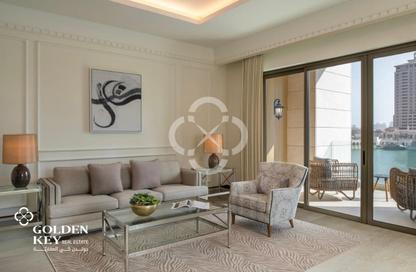 Apartment - 2 - 3 for rent in The St. Regis Marsa Arabia Island - Marsa Arabia - The Pearl Island - Doha