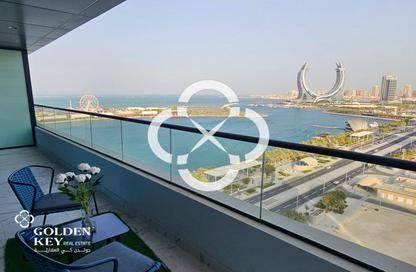 Apartment - 2 Bedrooms - 3 Bathrooms for rent in Lusail Residence - Marina District - Lusail