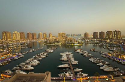 Apartment - 3 Bedrooms - 4 Bathrooms for rent in West Porto Drive - Porto Arabia - The Pearl Island - Doha