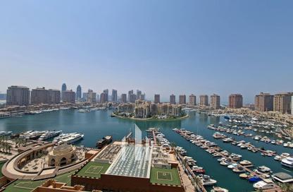 Apartment - 2 Bedrooms - 3 Bathrooms for rent in East Porto Drive - Porto Arabia - The Pearl Island - Doha