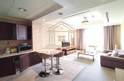Apartment - 1 Bedroom - 2 Bathrooms for rent in Al Sadd Road - Al Sadd - Doha