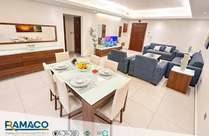 Apartment - 2 Bedrooms - 2 Bathrooms for rent in FJ Building 5 - Umm Ghuwailina - Doha