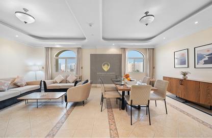 Apartment - 2 Bedrooms - 3 Bathrooms for rent in Al Sadd Road - Al Sadd - Doha