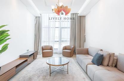 Apartment - 2 - 3 for rent in Lusail Marina Heights - Marina District - Lusail
