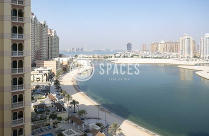 Apartment - 2 Bedrooms - 3 Bathrooms for rent in Viva East - Viva Bahriyah - The Pearl Island - Doha