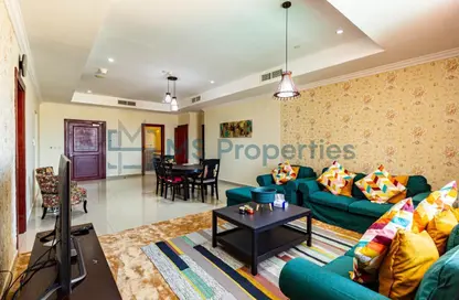 Apartment - 2 Bedrooms - 3 Bathrooms for rent in East Porto Drive - Porto Arabia - The Pearl Island - Doha