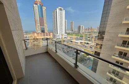 Apartment - 2 Bedrooms - 2 Bathrooms for rent in Lusail Marina Heights - Marina District - Lusail