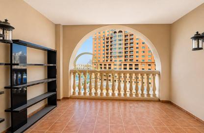 Apartment - 1 Bedroom - 2 Bathrooms for rent in East Porto Drive - Porto Arabia - The Pearl Island - Doha