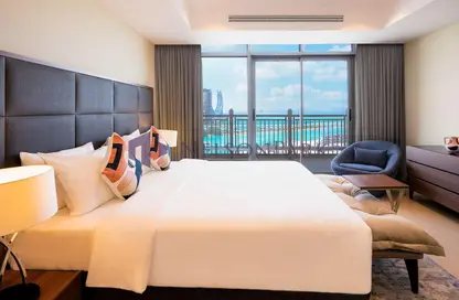 Apartment - 2 Bedrooms - 3 Bathrooms for rent in Abraj Bay - Abraj Quartiers - The Pearl Island - Doha