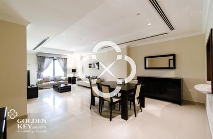 Apartment - 1 Bedroom - 2 Bathrooms for rent in West Porto Drive - Porto Arabia - The Pearl Island - Doha