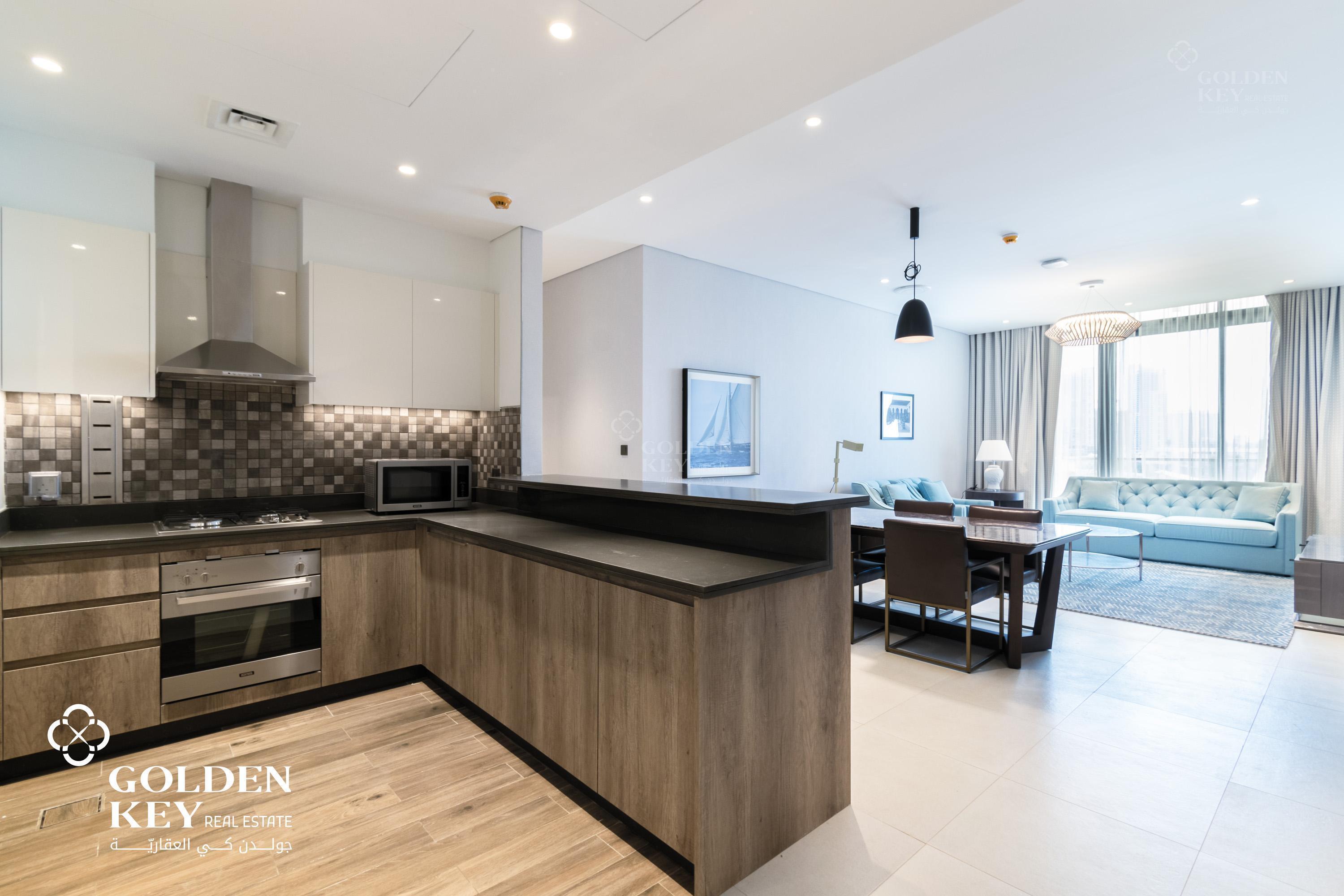 Furnished 3BR+Maid with Balcony | Lusail Marina