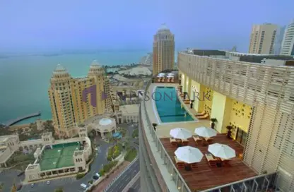 Apartment - Studio - 1 Bathroom for rent in West Bay Tower - West Bay - West Bay - Doha