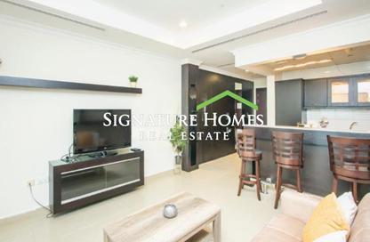 Apartment - Studio - 1 Bathroom for rent in Tower 14 - Porto Arabia - The Pearl Island - Doha