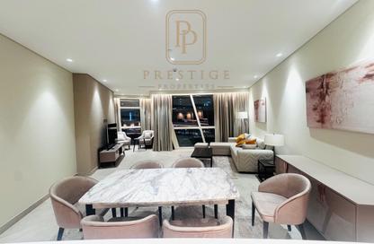 Apartment - 2 - 2 for rent in Lusail Residence - Marina District - Lusail