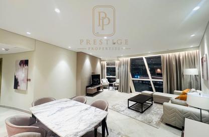 Apartment - 2 - 2 for rent in Lusail Residence - Marina District - Lusail
