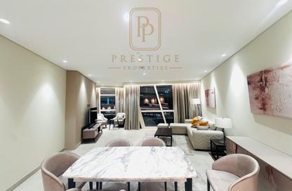 Apartment - 2 - 2 for rent in Lusail Residence - Marina District - Lusail
