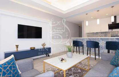 Apartment - Studio - 1 Bathroom for rent in Al Sadd Road - Al Sadd - Doha