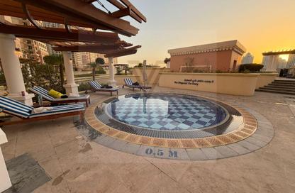 Apartment - Studio - 1 Bathroom for rent in Viva East - Viva Bahriyah - The Pearl Island - Doha
