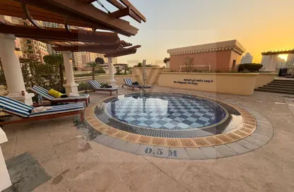 Apartment - 1 Bathroom for rent in Viva East - Viva Bahriyah - The Pearl Island - Doha