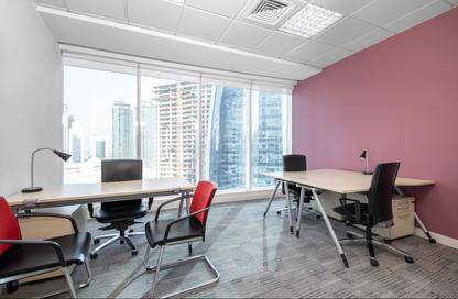 Office Space - Studio - 1 Bathroom for rent in Alfardan Commercial Tower - Alfardan Towers - West Bay - Doha