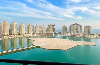 Apartment - 2 Bedrooms - 4 Bathrooms for sale in Viva Central - Viva Bahriyah - The Pearl Island - Doha
