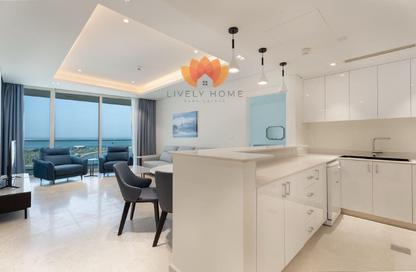 Apartment - 2 Bedrooms - 3 Bathrooms for rent in Marina Residence 16 - Marina District - Lusail Apartment - 2 Bedrooms - 3 Bathrooms for rent in Marina Residence 16 - Marina District - Lusail
