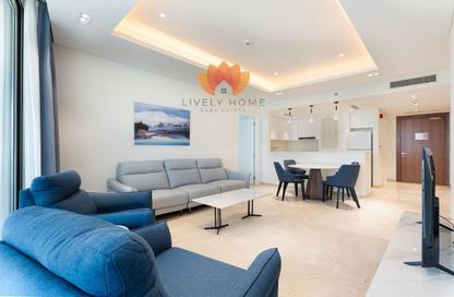 Apartment - 2 Bedrooms - 3 Bathrooms for rent in Marina Residence 16 - Marina District - Lusail