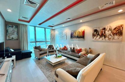 Apartment - 2 Bedrooms - 3 Bathrooms for rent in Zig Zag Tower B - Zig Zag Towers - West Bay - Doha