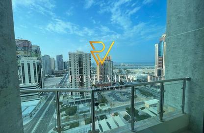Apartment - 2 - 2 for rent in Lusail Marina Heights - Marina District - Lusail