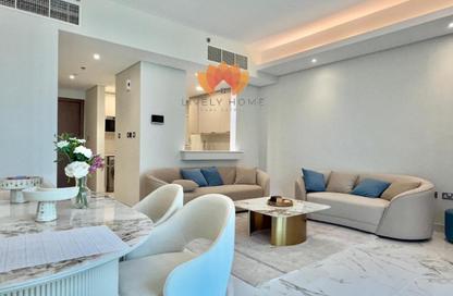 Apartment - 2 Bedrooms - 3 Bathrooms for rent in Marina Tower 23 - Marina District - Lusail Apartment - 2 Bedrooms - 3 Bathrooms for rent in Marina Tower 23 - Marina District - Lusail
