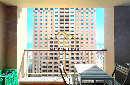 Apartment - 1 Bedroom - 2 Bathrooms for rent in West Porto Drive - Porto Arabia - The Pearl Island - Doha Apartment - 1 Bedroom - 2 Bathrooms for rent in West Porto Drive - Porto Arabia - The Pearl Island - Doha