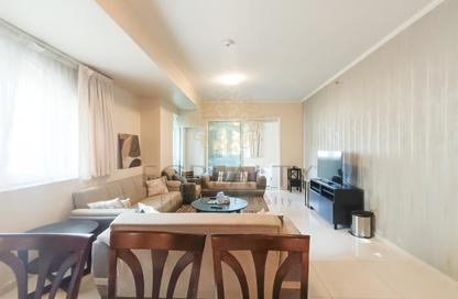 Apartment - 2 Bedrooms - 3 Bathrooms for rent in East Porto Drive - Porto Arabia - The Pearl Island - Doha